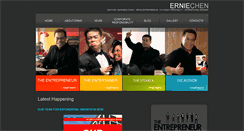 Desktop Screenshot of erniechen.com
